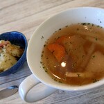 オレガノ - 具沢山スープ