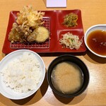 Tempura Meshi Ten Nosuke - 雪だるま定食 1000円
                        （冬季限定）