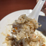 酒肴場 屯 - 残ったタレに白飯を和えると、、、コレサイコー！