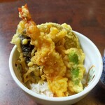 もとき - ミニ天丼