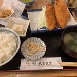 Marutomi Shokudou - 定番！アジフライ定食