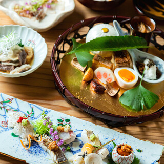 古き良き「和」の美味しさを追求した割烹料理