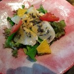 四季料理 八献 - 桜鯛の昆布締めカルパッチョ