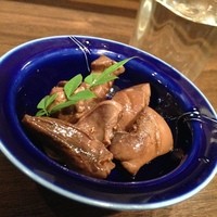 瓦町どら鴨 - 付け出しの肝を炊いたん