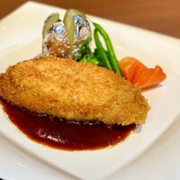 京丹波高原豚ロース肉のチーズカツレット