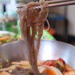 韓国屋台 豚大門市場 - 韓国式細麺