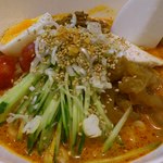 かつぎや - 冷やし担々麺アップ