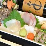 はかた こぶし - お刺身の盛り合わせ