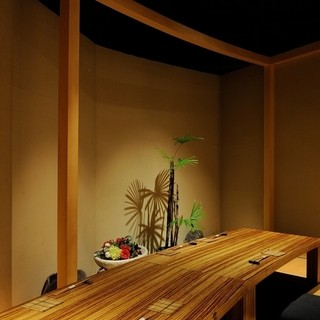 A room with a Japanese atmosphere