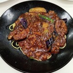 餃子の王将 - 茄子の炸醤麺