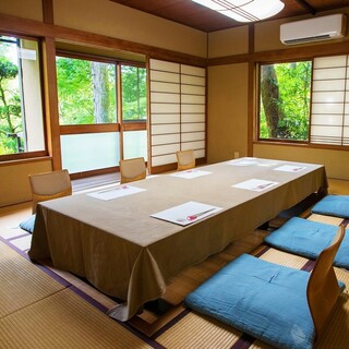 【個室完備】庭園内の離れでゆったりと寛ぐ、贅沢なひと時を