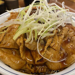Katsuya - ◎ロースカツと豚焼肉の合い盛り丼 759
                        ◎ポテトコロッケ¥86