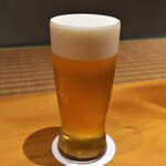 日本料理 幸庵 - 生ビール（大）　1,980円
