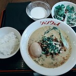 青山シャンウェイ - 担々麺セット