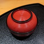 日本料理 幸庵 - お椀には水滴！