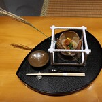 日本料理 幸庵 - 一献　＆　先付け