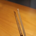 日本料理 幸庵 - 黒文字とお箸の先端は湿らせてあります♡