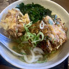 お多福 - うどん かき揚げ・舞茸天トッピング