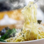 Fluffy egg Ramen with light chicken stock