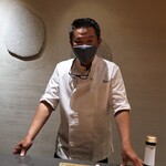 日本料理 幸庵 - 大将である 飯嶋 有紀則 氏　（写真掲載了承済み）