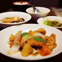 中国料理 青冥 堂島本店 - 酢豚定食(1,100円)