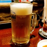 ぎょうざ屋 - 生ビール