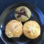 菓子工房 F - マフィン(抹茶あずき、苺クランブル、レモンホワイトチョコ)
