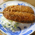 こんぴらうどん - 定食おかず　いわしフライ