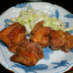 こんぴらうどん - 定食おかず　唐揚げ