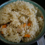 こんぴらうどん - 定食　炊き込みご飯