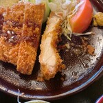 Sawaya - ロースかつ　奥入瀬ガーリック豚　肉がおいしいです