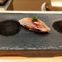 渋谷 すし仙 - 鯵 ♪