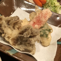 ざくろ TBS店 - ふくなどの天ぷら