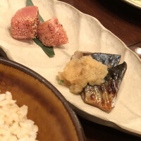 ざくろ TBS店 - 鯖とタラコ