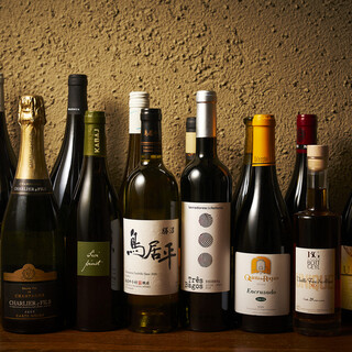 世界の自然派ワイン、日本ワインを河内鴨のお料理と。