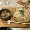 太閤うどん - 料理写真:【冷たいうどん】牛肉とごぼうのつけうどん￥900ランチタイム大盛り(1.5玉)無料