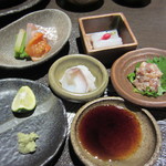 天ぷら　酒菜　醍醐 - お造りたち