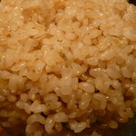 リースパ・アーユル - ご飯は玄米