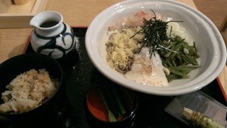 Sojibou - 冷し山菜とろろそば定食