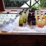 軽井沢ホテルブレストンコート - 朝食：フードボード（目覚めのドリンク）