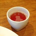 軽井沢ホテルブレストンコート - 朝食：シードル（ノンアルコール）