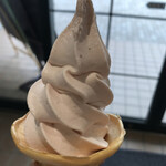 道の駅 キララ多伎 - いちじくソフトクリーム　300円