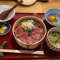 すき焼きと牛まぶし ももしき - 
