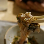 炭火焼 ゆうじ - センマイ刺し・土佐酢(多分)UP