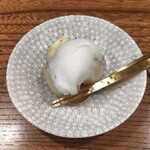 京天神 野口 - ●イチジクのソルベ