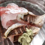 京天神 野口 - ●明石のタイ、カマス