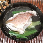 京天神 野口 - ●甘鯛、九条ネギ