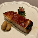 茶禅華 - 蜜汁叉焼　飴がけ叉焼の炭火焼き