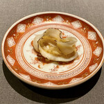 茶禅華 - 紹興扇貝　扇貝の紹興酒づけ（貝紐）