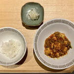 茶禅華 - 白米　麻婆豆腐